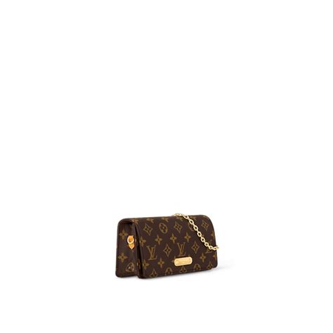 louis vuitton wallet brass plate|Louis Vuitton chain lily wallet.